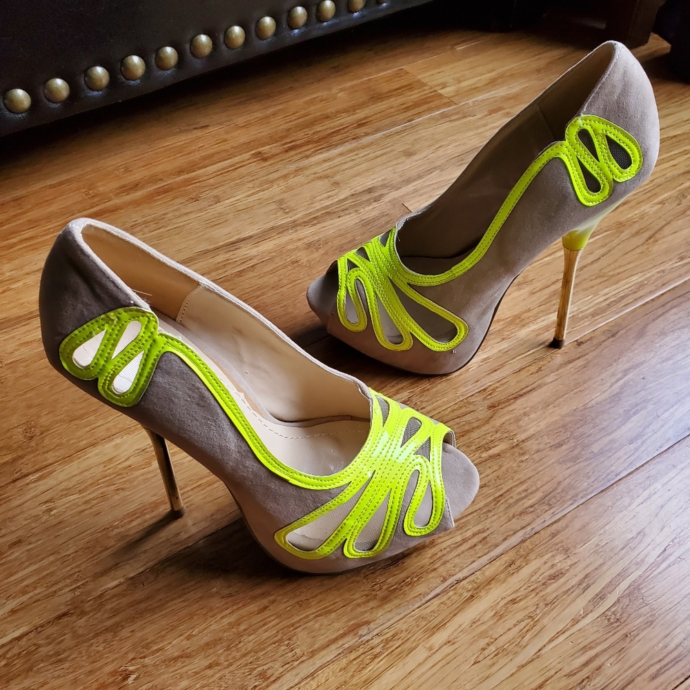 Lilian Parker Peeptoe Platform Heel